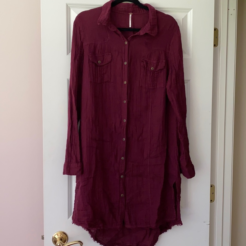 FREE PEOPLE DRESS/TUNIC size large great condition